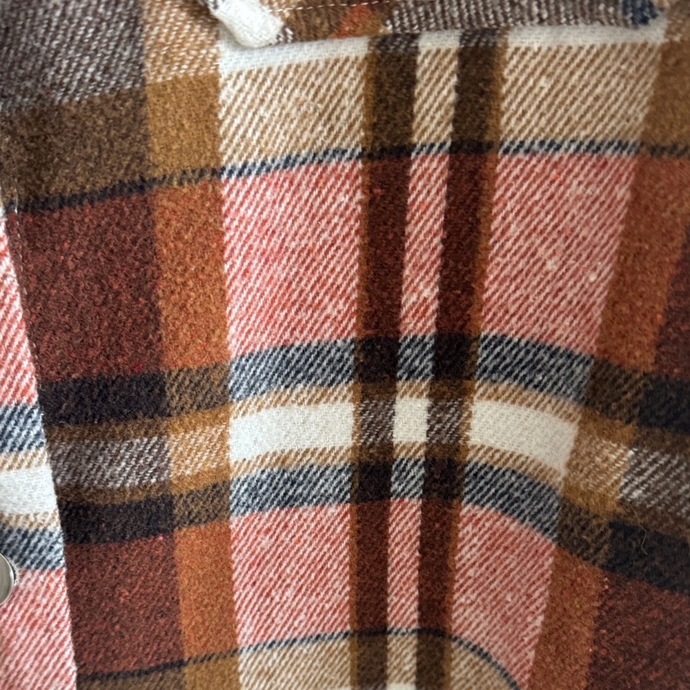 Plaid Button-Up Shirt - Picture 2 of 4
